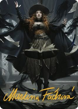Tasha, the Witch Queen Art Card (41/81) (Gold-Stamped Signature) card image