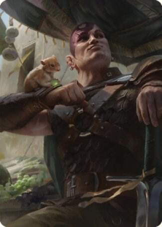 Minsc & Boo, Timeless Heroes Art Card (38/81) card image