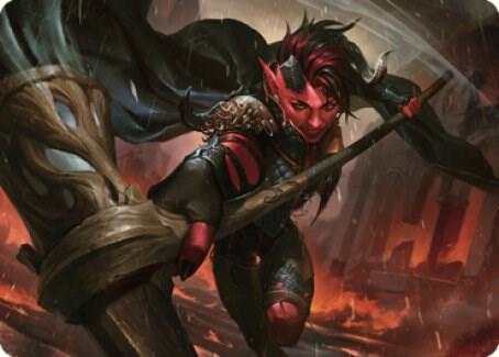 Karlach, Fury of Avernus Art Card (34/81) card image