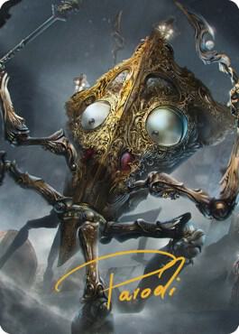 Tridrone Art Card (Gold-Stamped Signature) card image