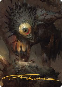 Nothic Art Card (Gold-Stamped Signature) card image