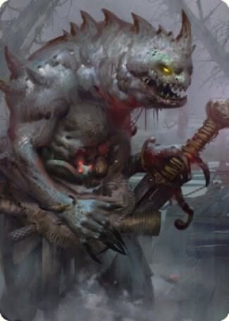 Gray Slaad Art Card card image