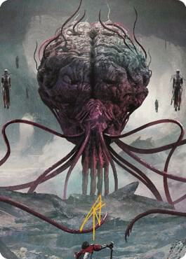 Elder Brain Art Card (Gold-Stamped Signature) card image