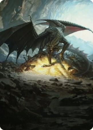 Ancient Copper Dragon Art Card (4/81) card image
