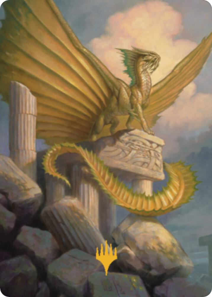 Ancient Gold Dragon Art Card (5/81) (Gold-Stamped) card image