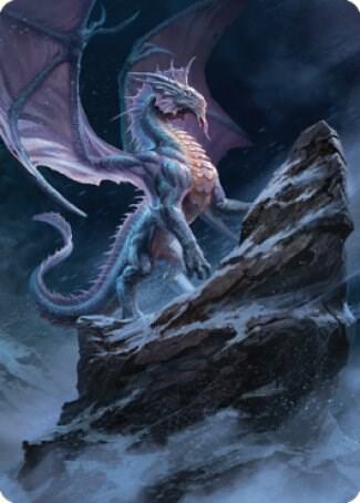 Ancient Silver Dragon Art Card (6/81) card image