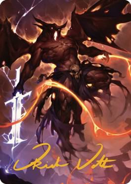 Balor Art Card (Gold-Stamped Signature) card image