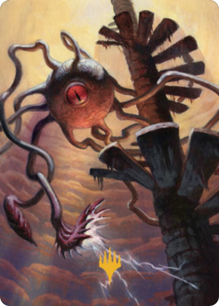 Death Kiss Art Card (Gold-Stamped) card image