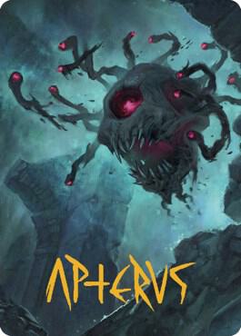 Death Tyrant Art Card (Gold-Stamped Signature) card image