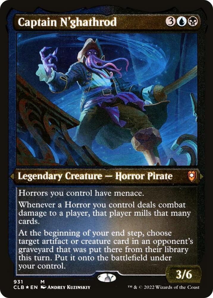 Captain N'ghathrod (Display Commander) - Thick Stock card image