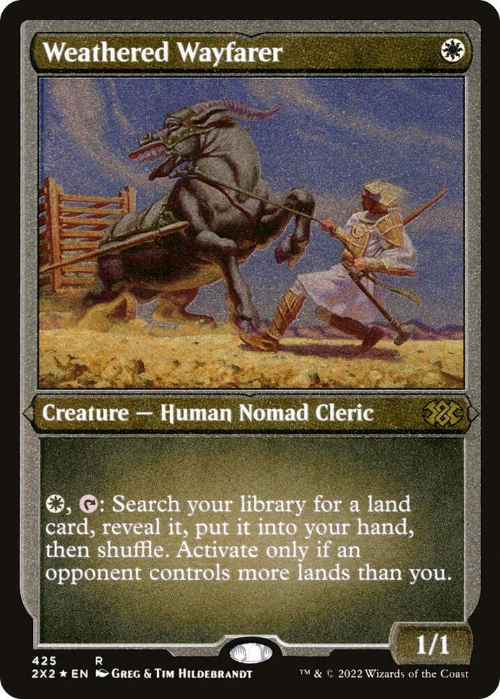 Weathered Wayfarer (Foil Etched) card image