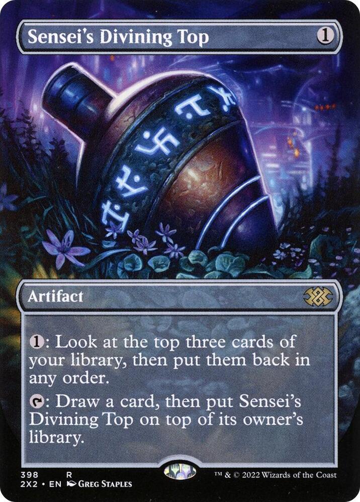 Sensei's Divining Top (Borderless) card image
