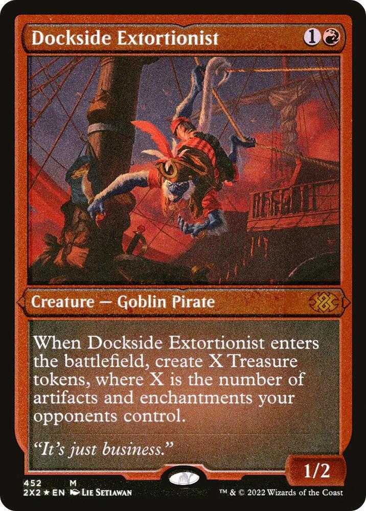 Dockside Extortionist (Foil Etched) card image