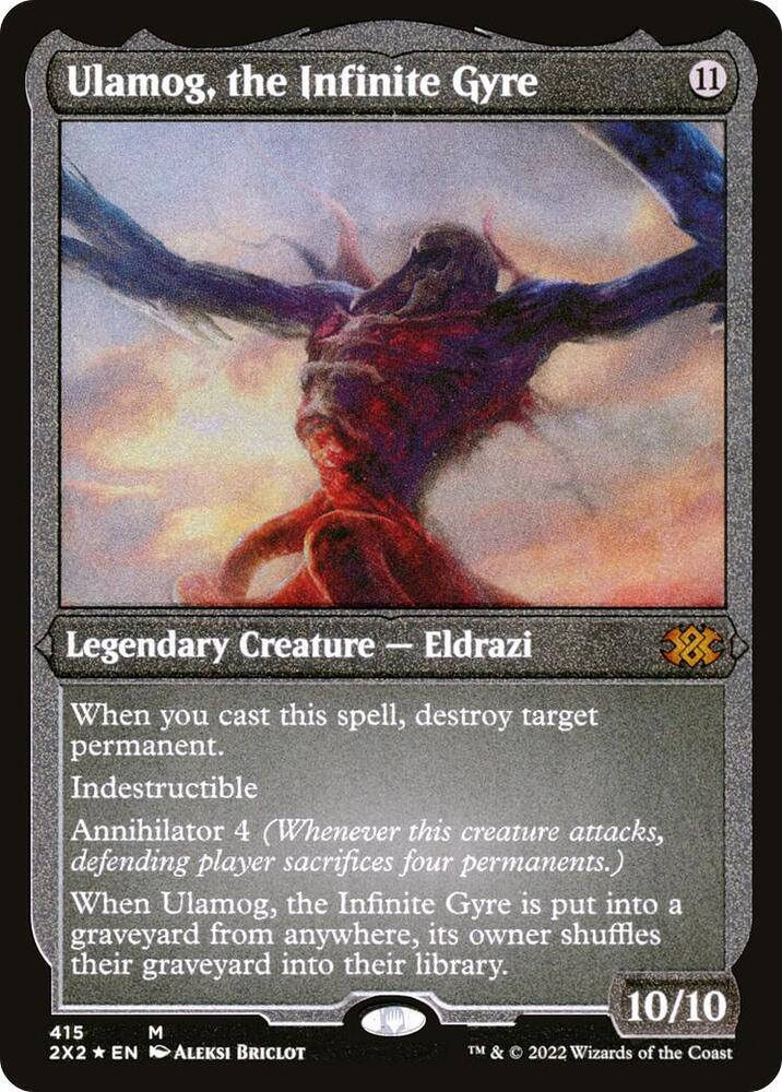 Ulamog, the Infinite Gyre (Foil Etched) card image