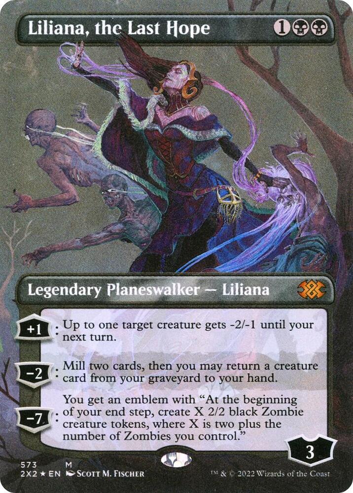 Liliana, the Last Hope (Textured Foil) card image