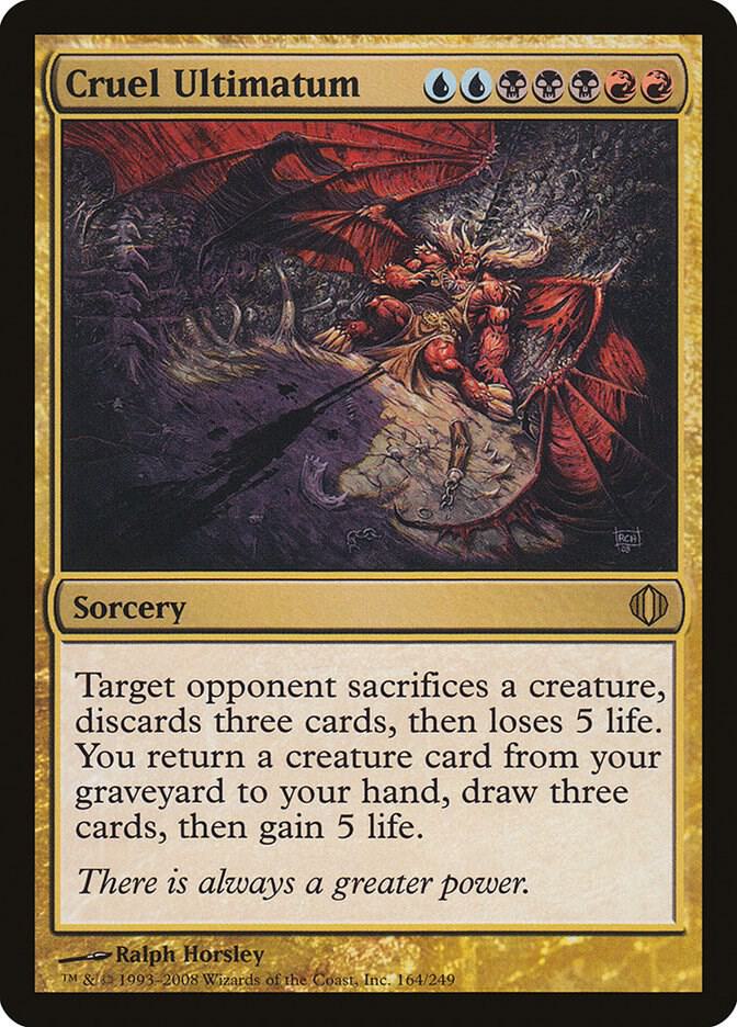 Cruel Ultimatum card image