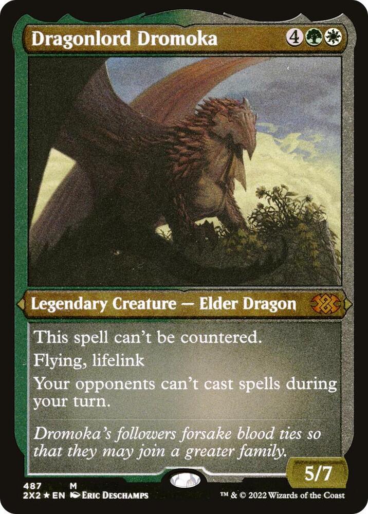 Dragonlord Dromoka (Foil Etched) card image