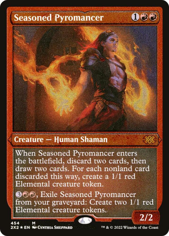 Seasoned Pyromancer (Foil Etched) card image