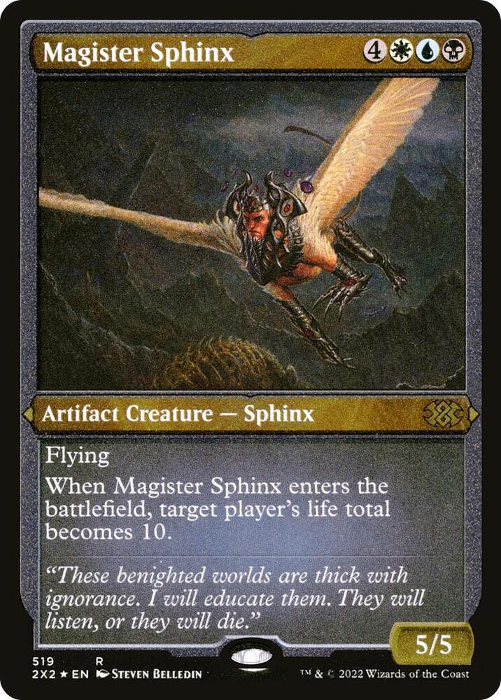 Magister Sphinx (Foil Etched) card image