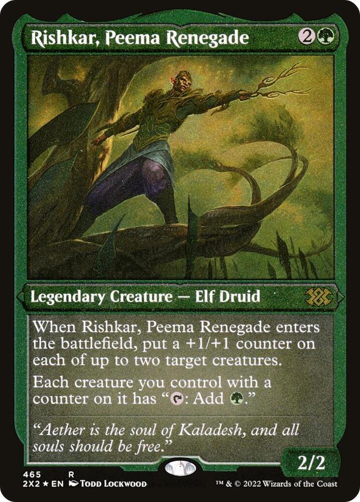 Rishkar, Peema Renegade (Foil Etched) card image