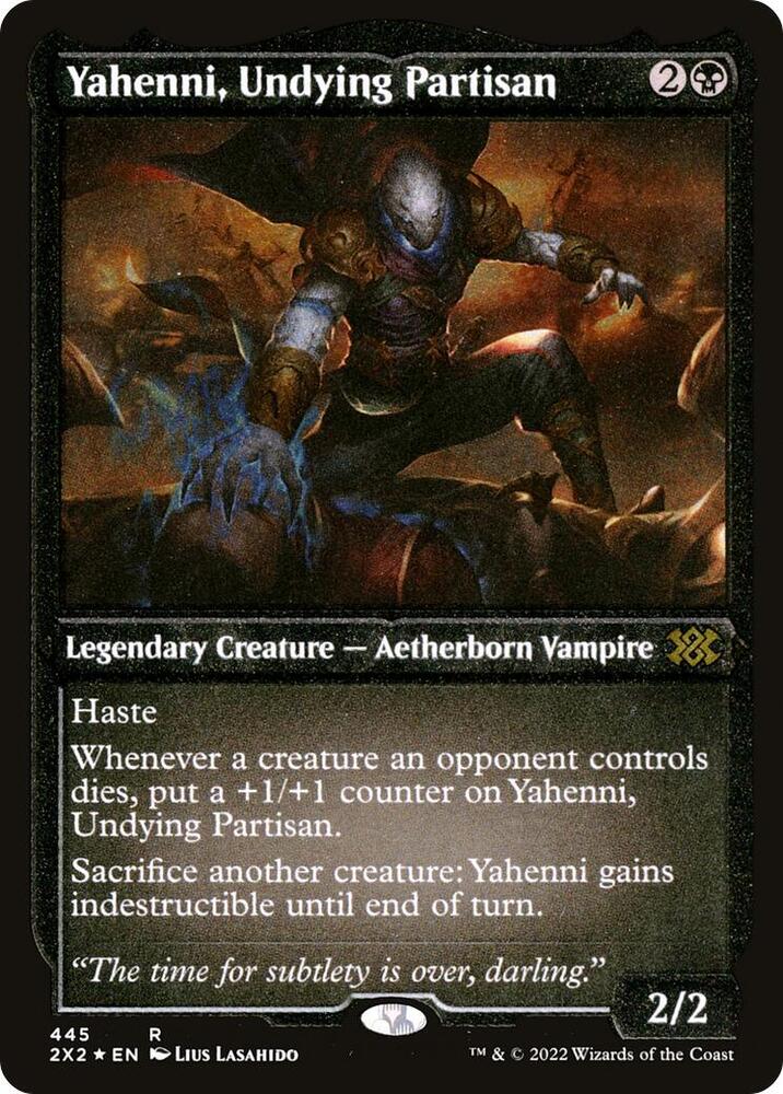 Yahenni, Undying Partisan (Foil Etched) card image