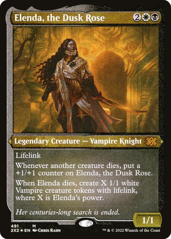 Elenda, the Dusk Rose (Foil Etched) card image