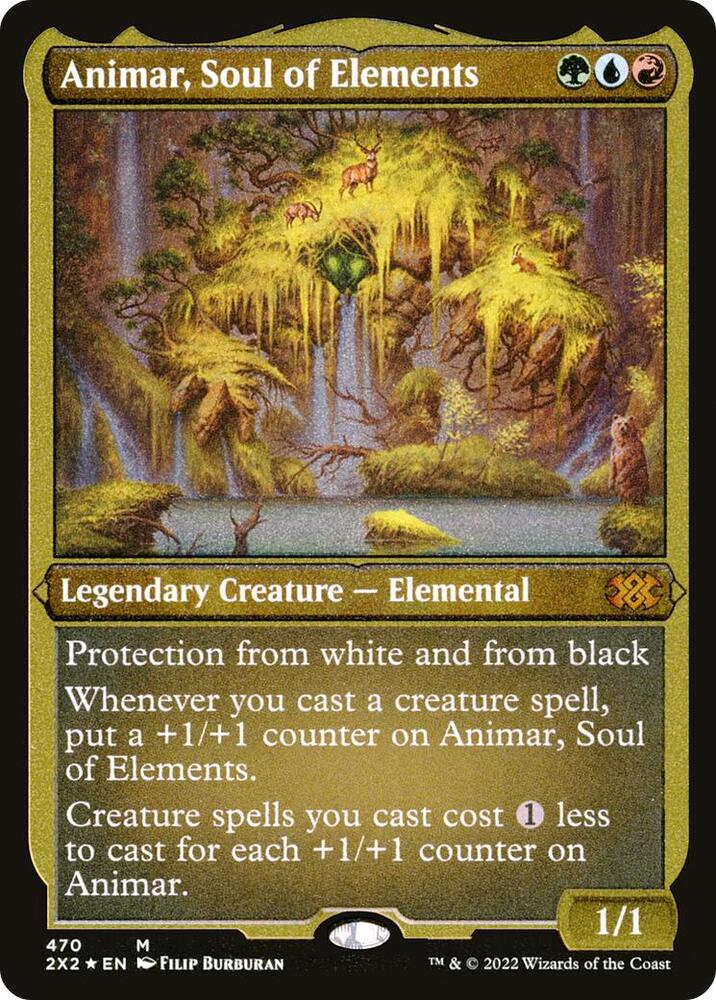 Animar, Soul of Elements (Foil Etched) card image