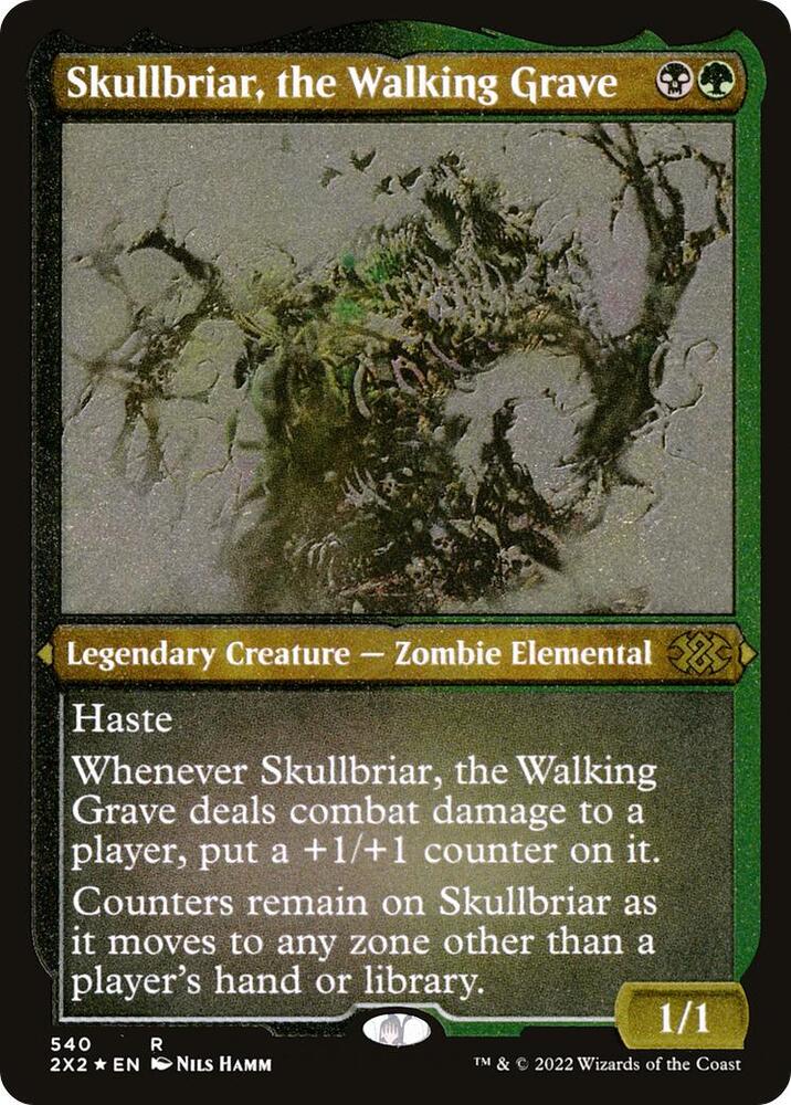 Skullbriar, the Walking Grave (Foil Etched) card image