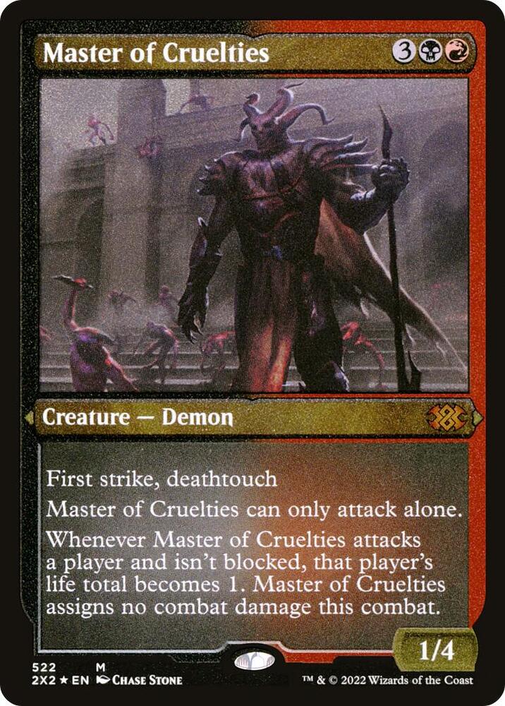 Master of Cruelties (Foil Etched) card image