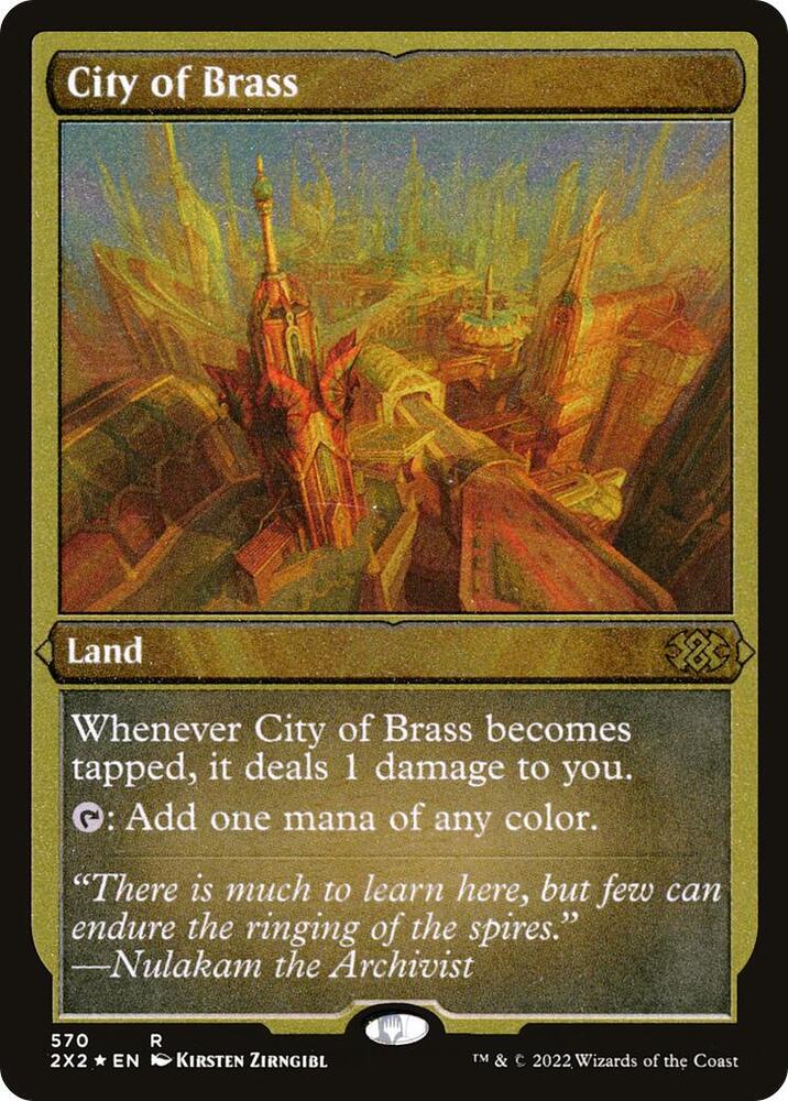 City of Brass (Foil Etched) card image
