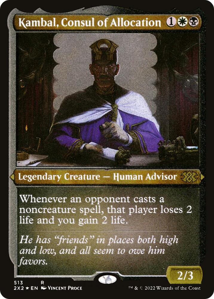 Kambal, Consul of Allocation (Foil Etched) card image