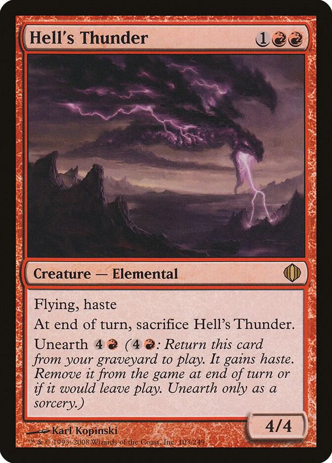 Hell's Thunder card image