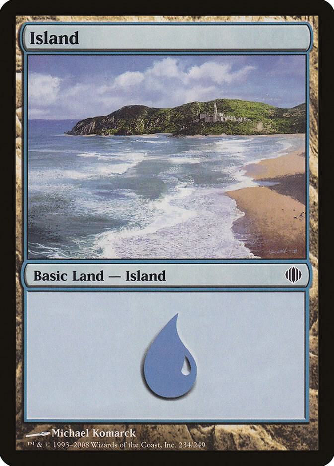 Island (234) card image