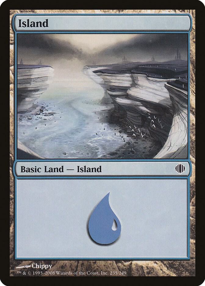 Island (235) card image
