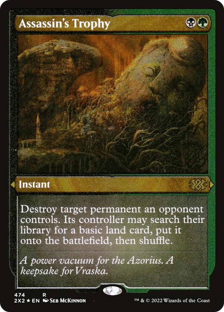 Assassin's Trophy (Foil Etched) card image