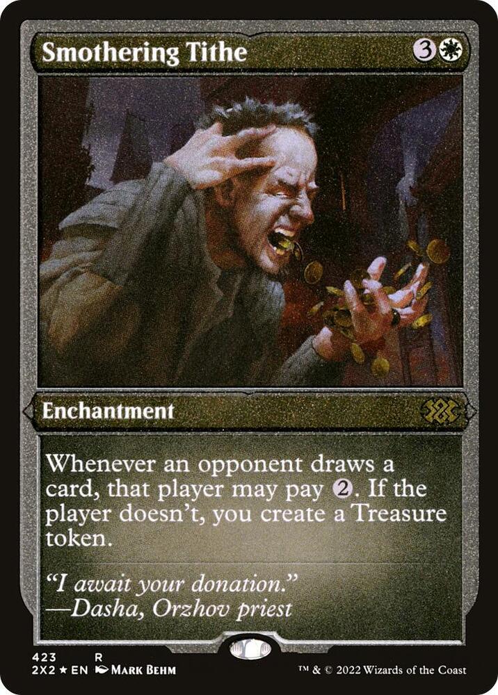 Smothering Tithe (Foil Etched) card image
