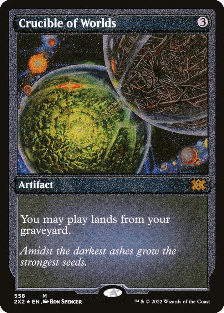 Crucible of Worlds (Foil Etched) card image