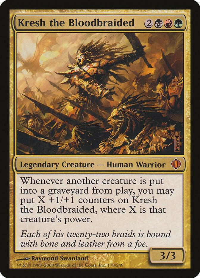 Kresh the Bloodbraided card image