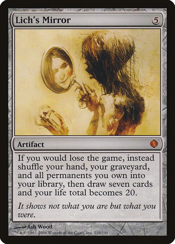Lich's Mirror card image