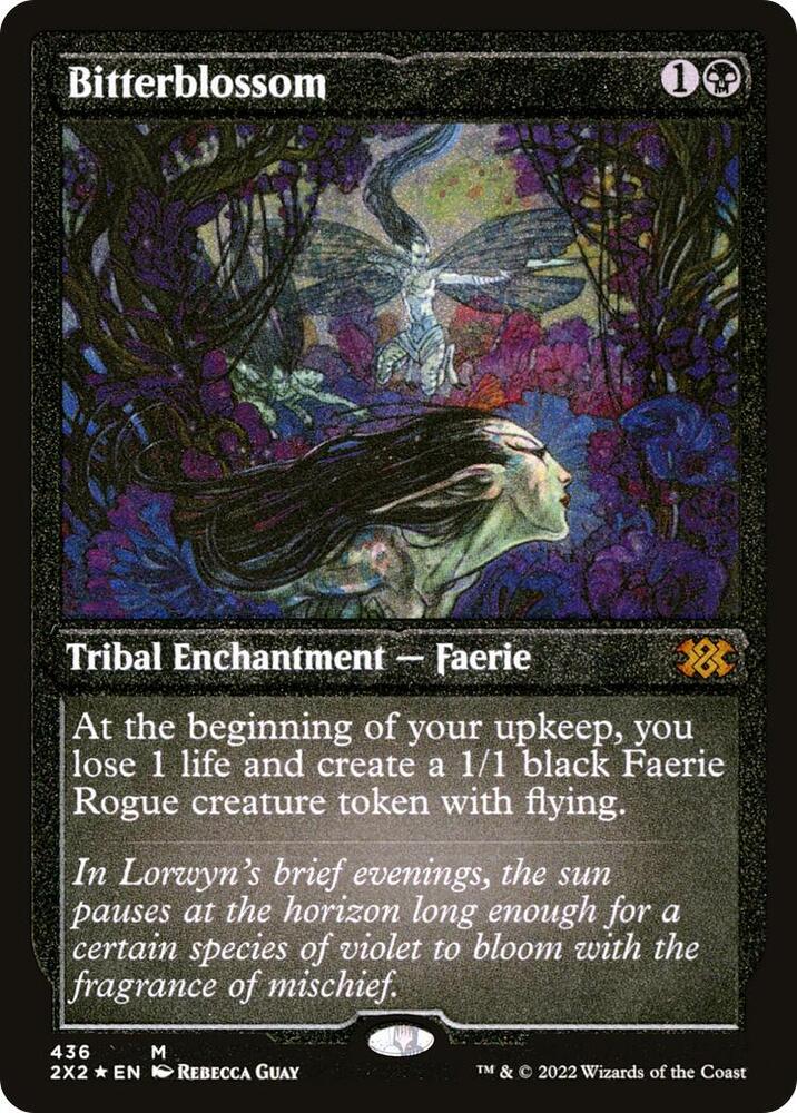 Bitterblossom (Foil Etched) card image