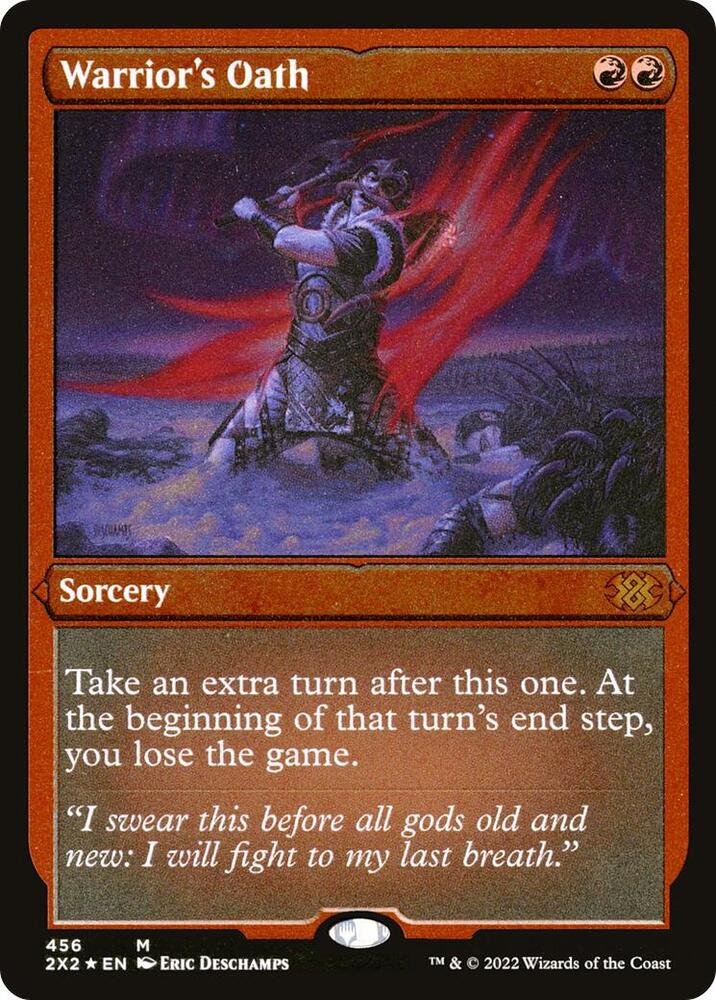 Warrior's Oath (Foil Etched) card image
