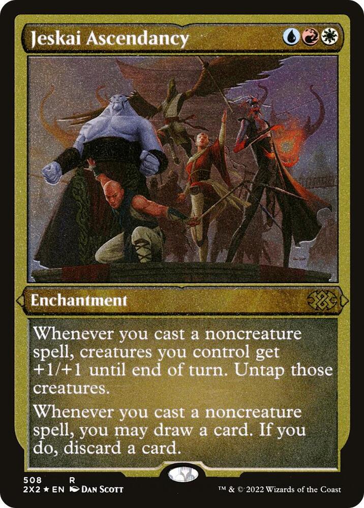 Jeskai Ascendancy (Foil Etched) card image