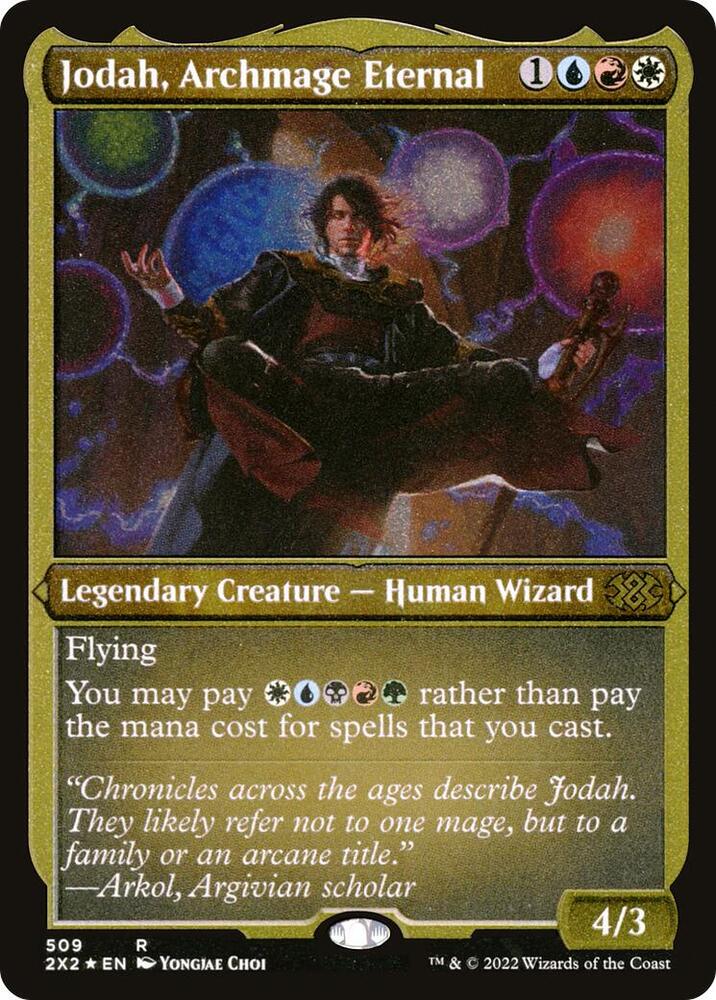 Jodah, Archmage Eternal (Foil Etched) card image