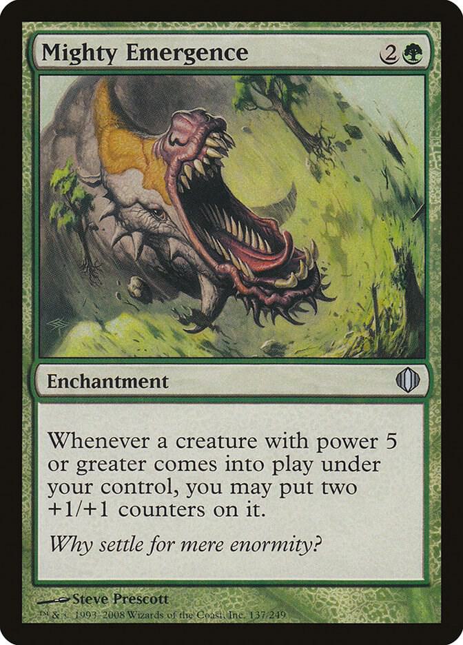 Mighty Emergence card image