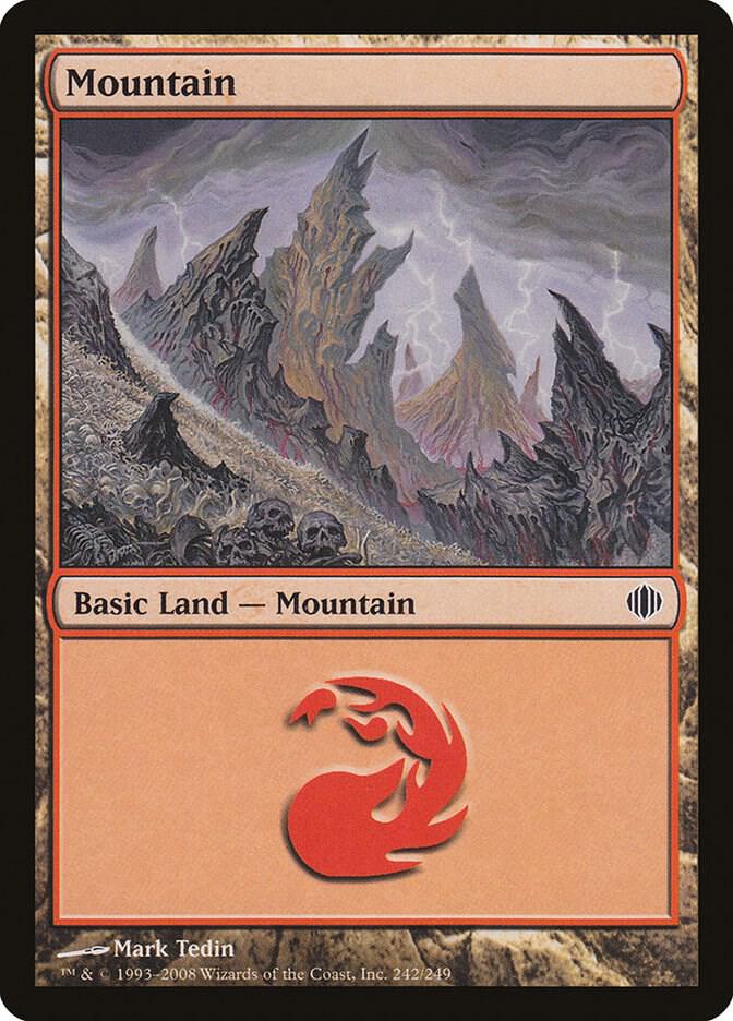 Mountain (242) card image