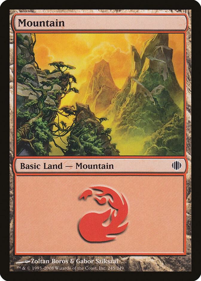 Mountain (245) card image