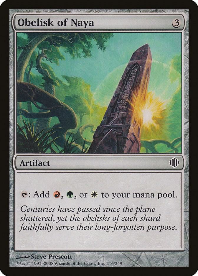 Obelisk of Naya card image