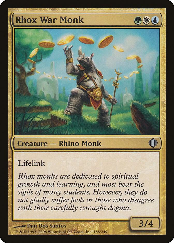 Rhox War Monk card image