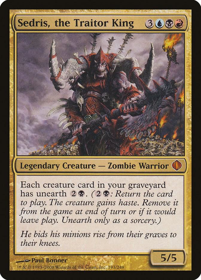 Sedris, the Traitor King card image