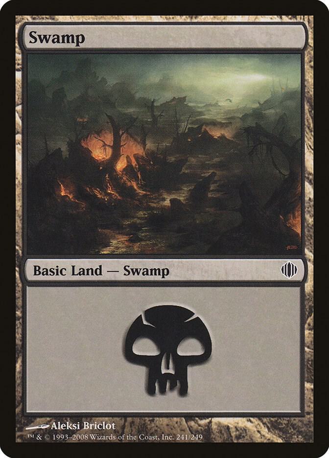 Swamp (241) card image